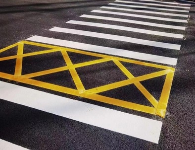 济宁济宁园区交通标线施工