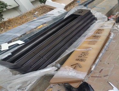 济宁济宁停车场不锈钢灯箱